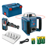 Bosch Blauw GRL 400 H - Rotatielaser - LR1 - L-Boxx - 0601061806 Bosch Blauw GRL 400 H - Rotatielaser - LR1 - L-Boxx - 0601061806