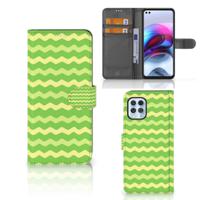 Motorola Moto G100 | Telefoon Hoesje | Waves Green