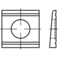 Spieschijven 21 mm Staal Thermisch verzinkt 10 stuk(s) TOOLCRAFT 139591 - thumbnail