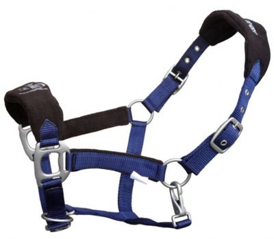 S2G halster Pony fleece/nylon blauw