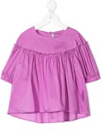 Il Gufo blouse à détails froncés - Rose