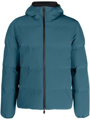 Herno veste zippée à design matelassé - Bleu