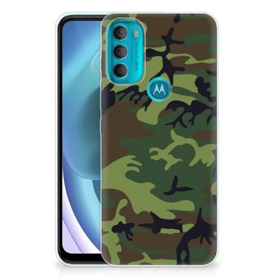 Motorola Moto G71 5G | TPU bumper | Army Dark