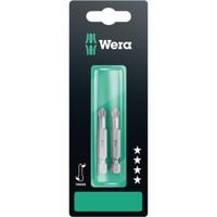 Wera 855/4 TZ SB SiS 05134385001 Kruis-bit PZ 2 Gereedschapsstaal Taai F 6.3 2 stuk(s)