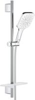 Grohe QuickFix Vitalio SmartActive 130 doucheset vierkant met 3 straalsoorten chroom