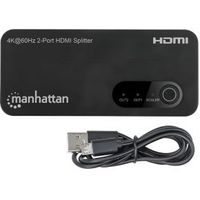 Manhattan 207614 video splitter HDMI 2x HDMI