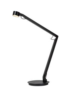 Lucide OGDEN - Bureaulamp - LED 3 StepDim - 1x7W 3000K - Zwart | Premium