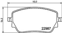 Brake Pad Set, Disc Brake 8db 8DB355039231