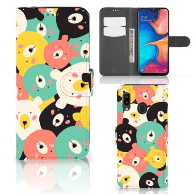 Samsung Galaxy A30 Leuk Hoesje Bears
