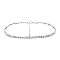 2 PC'S mode sieraden accessoires luxe Strass choker ketting voor vrouwen temperament kraag ketting (Splinter)