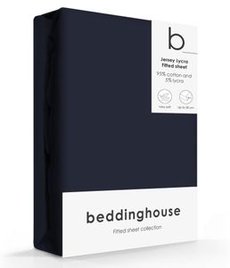 Beddinghouse Jersey-Lycra Hoeslaken Indigo-140/160 x 200/220 cm