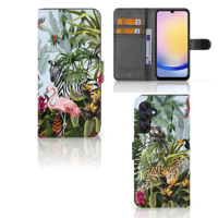 Telefoonhoesje met Pasjes voor Samsung Galaxy A25 Jungle