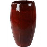 Moda pot high bloempot 43x43x74 cm rood