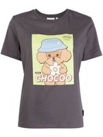 CHOCOOLATE t-shirt à logo imprimé - Gris