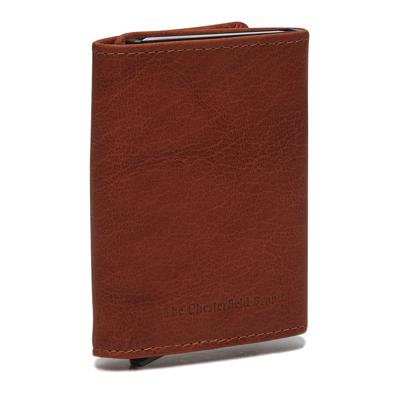 Chesterfield Portemonnee met Figuretta Wallet Paris Cognac