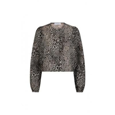 Lofty Manner - Beige | Dames | Blouse | Beige | M | regular | Kamst mode