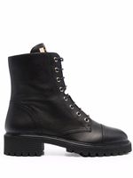 Giuseppe Zanotti bottines Nevada en cuir - Noir