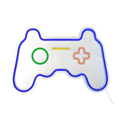 Neon wandlamp Gamer - 41 x 28 cm - controller - LED - mancave - kinderkamer lampen Neon wandlamp Gamer - 41 x 28 cm - controller - LED - mancave - kinderkamer lampen