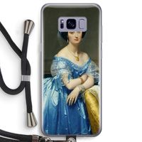 Eleonore: Samsung Galaxy S8 Transparant Hoesje met koord
