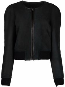 MARANT ÉTOILE veste bomber à design sans col - Noir