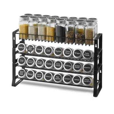VEVOR Kruidenrek Kruidenhouder Kruidenorganizer Voorraadkast 40x27cm
