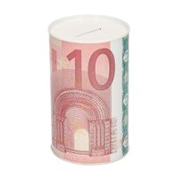 10  eurobiljet spaarpot 13 cm   - - thumbnail
