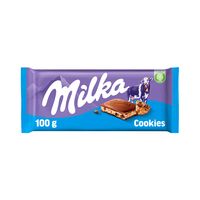 Milka - chocoladetablet met cookies - 100g