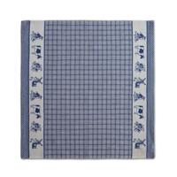 DDDDD theedoek dutchie blauw 60x65cm 6st