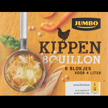 Jumbo Kippenbouillon 8 Stuks