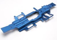 Chassis, revo 3.3 (extended 30mm) (3mm 6061-t6 aluminum) (anodized blue)