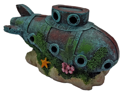 Superfish Deco Led Sub Marine - Duurzaam Aquarium Ornament met Sfeerlicht