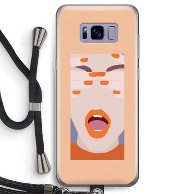 Surprise: Samsung Galaxy S8 Transparant Hoesje met koord