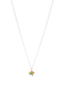 Dodo pendentif arc-en-ciel puzzle en or rose 9ct