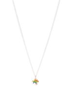 Dodo pendentif arc-en-ciel puzzle en or rose 9ct - thumbnail