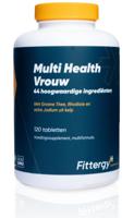 Fittergy Multi health vrouw (120 tab)