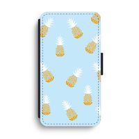 Ananasjes: iPhone XS Max Flip Hoesje