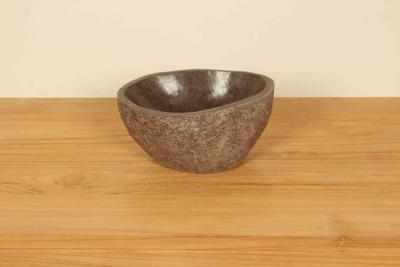 Riviersteen waskom RXXS010306, 27x20x12 cm