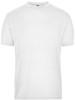 James & Nicholson JN1808 Men´s Bio Workwear T-Shirt - /White - S