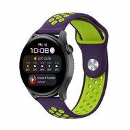 Sport Edition - Paars + groen - Xiaomi Mi Watch / Xiaomi Watch 2 / Xiaomi Watch S1 / S2 / S3 / S4