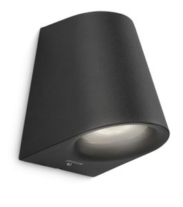 Virga buitenwandlamp zwart - Philips