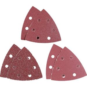 kwb 492800 Deltaschuurpapier Korrelgrootte (num) 40, 120, 240 (Ø) 93 mm 5 stuk(s)