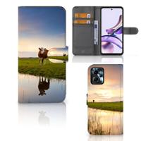 Motorola Moto G13 | G23 | Telefoonhoesje | Met pasjeshouder | Koe