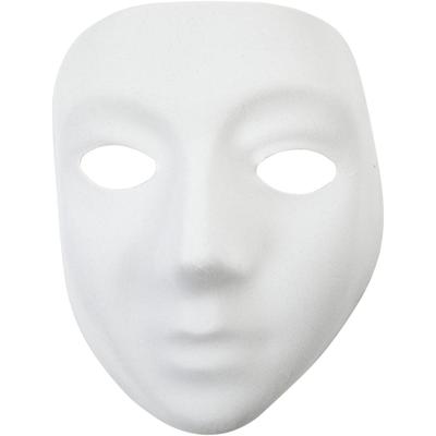 Creativ Company Masker wit kunststof velour