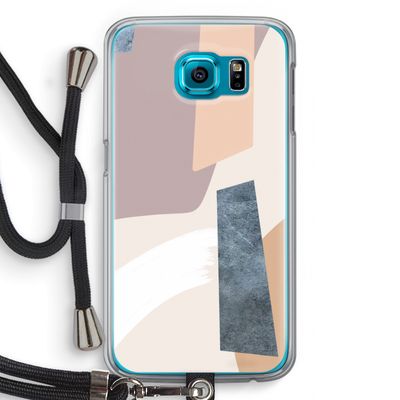 Luca: Samsung Galaxy S6 Transparant Hoesje met koord
