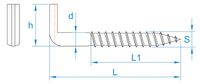 SCHROEFDUIM VZ 6G 5.80X 80/100