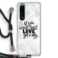 Partner in crime: Sony Xperia 5 III Transparant Hoesje met koord