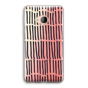 Moroccan stripes: HTC U Play Transparant Hoesje