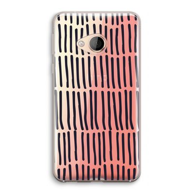 Moroccan stripes: HTC U Play Transparant Hoesje