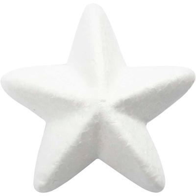 Creativ Company Sterren, b: 6 cm, wit, 50 stuk/ 1 doos