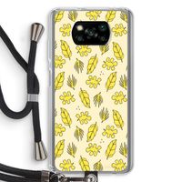 Herfst: Xiaomi Poco X3 NFC Transparant Hoesje met koord Herfst: Xiaomi Poco X3 NFC Transparant Hoesje met koord